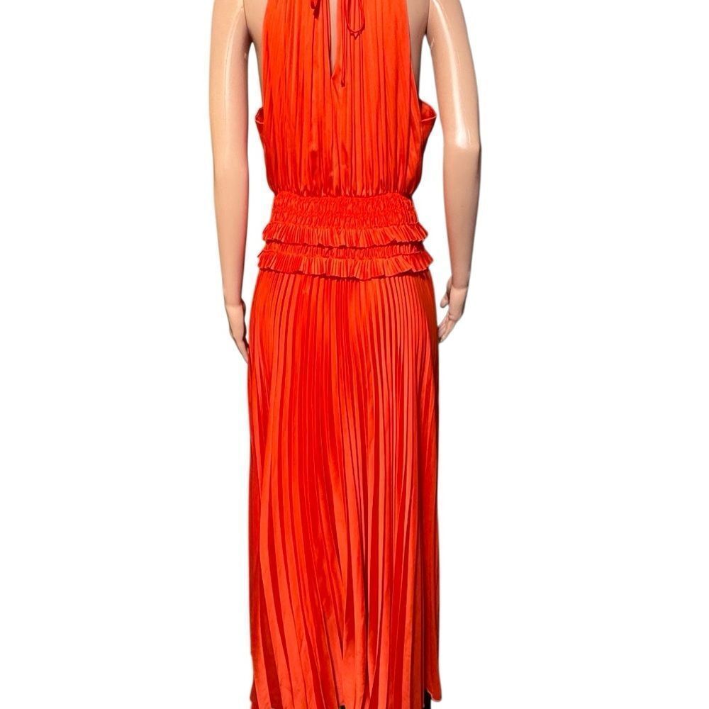 BCBGMaxAzria Vibrant Orange Maxi Dress - Picture 4 of 7